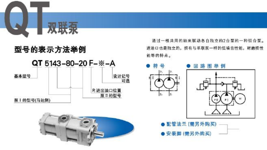 Sumitomo住友QT雙聯泵